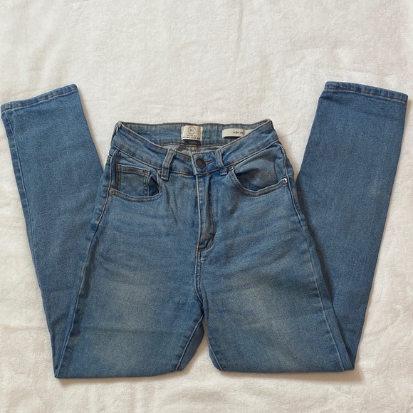 91 Cotton On Classic Blue Skinny Jeans - Picture 1 of 7